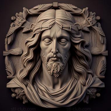 3D model st jesus (STL)